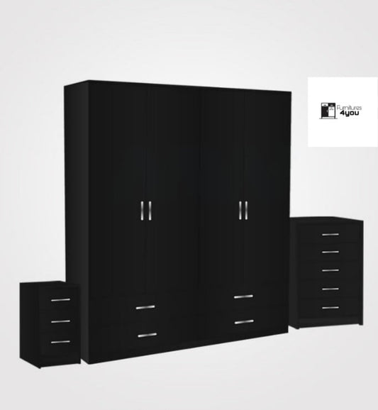 4 Door Set With 4 Drawers