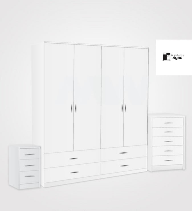 4 Door Set With 4 Drawers
