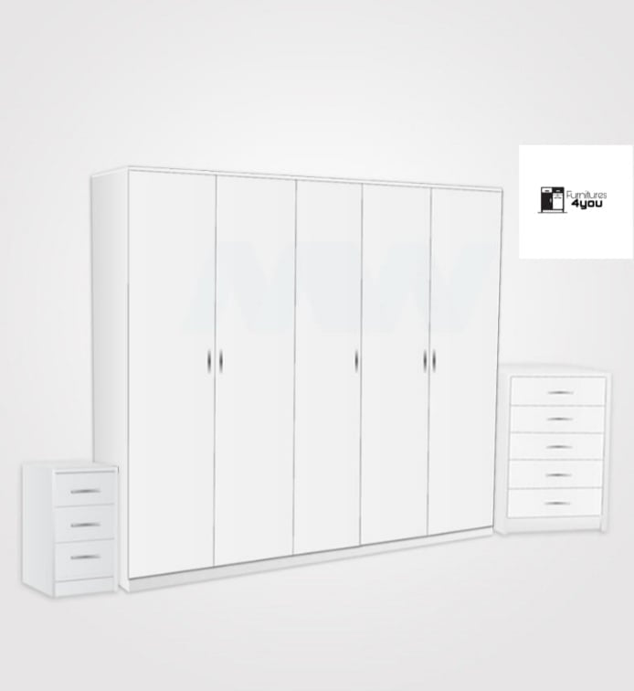 5 Door Plain Set