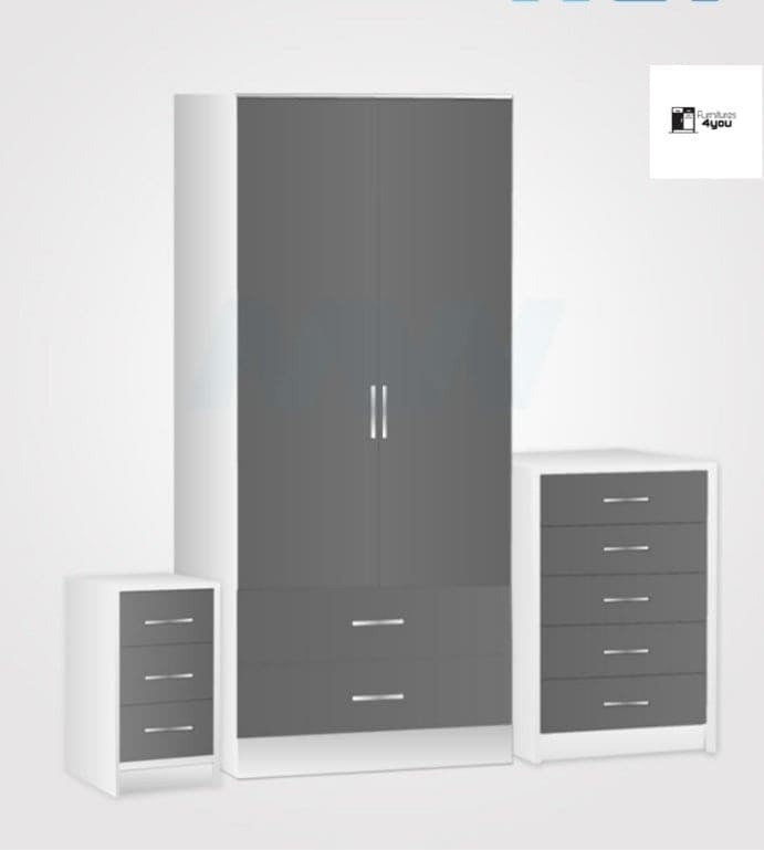 2 Door Set With 2 Drawers
