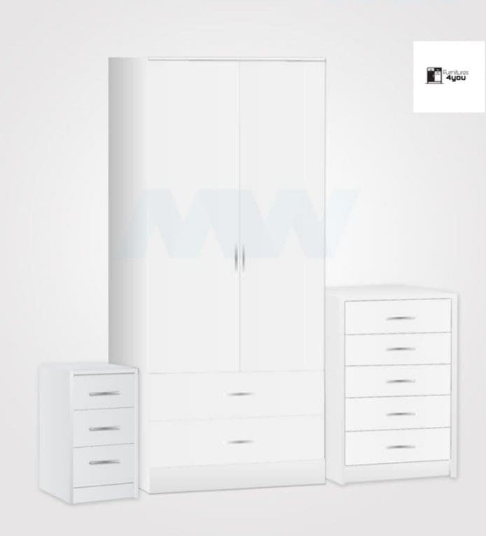 2 Door Set With 2 Drawers