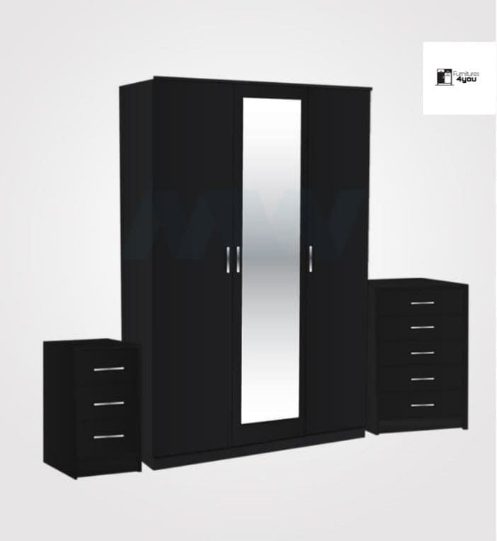 3 Door Set With 1 Mirror
