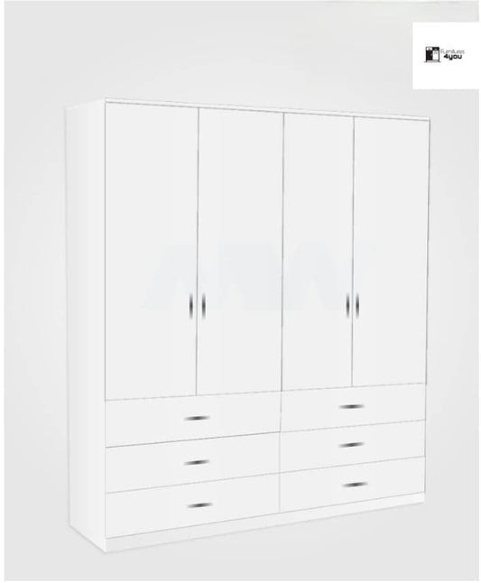 4 Door With 6 Drawers