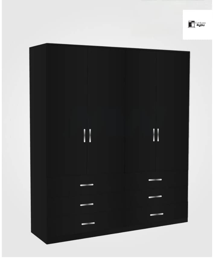 4 Door With 6 Drawers